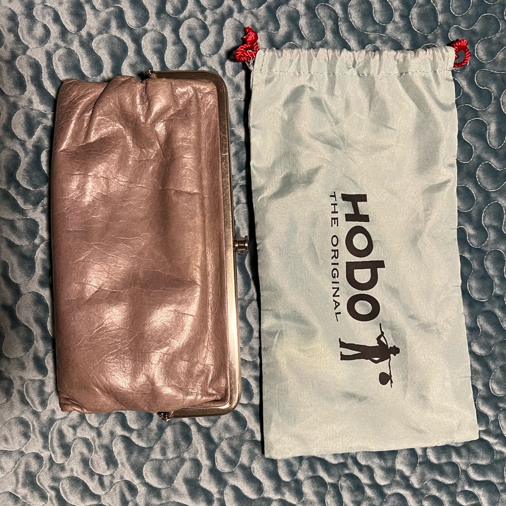 HOBO gray wallet